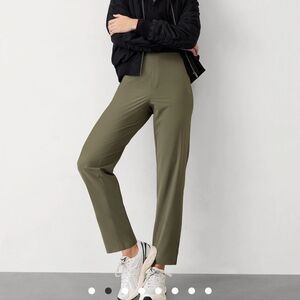 Athleta Brooklyn Mid Rise Ankle Pant Moss Size 16
